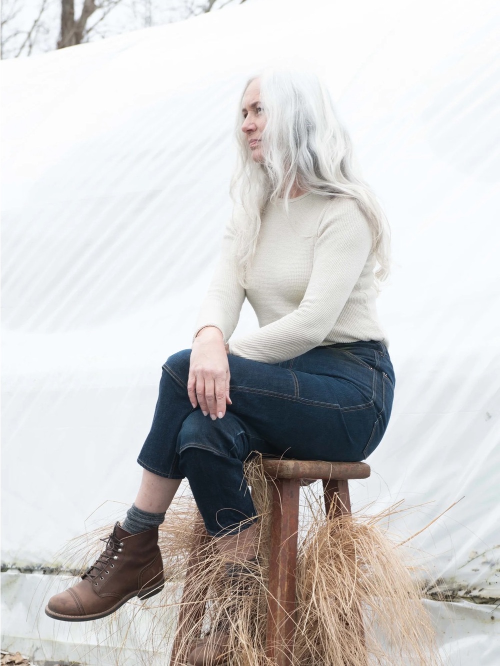 🌀Gamine Workwear Sargent Dungarees - Picture 3 of 7